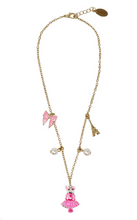 Load image into Gallery viewer, Pink Poppy Claris Charm Necklace