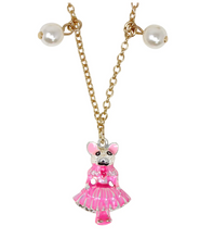 Load image into Gallery viewer, Pink Poppy Claris Charm Necklace