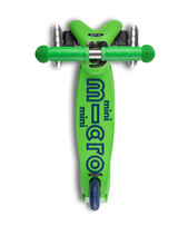 Load image into Gallery viewer, Micro Mini Deluxe Scooter - Green Blue LED