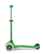 Load image into Gallery viewer, Micro Mini Deluxe Scooter - Green Blue LED