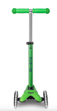 Load image into Gallery viewer, Micro Mini Deluxe Scooter - Green Blue LED