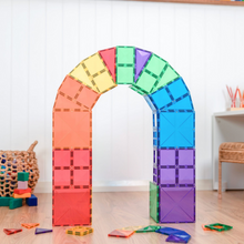 Load image into Gallery viewer, Connetix Rainbow Starter Pack 60 Piece Set