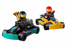 Load image into Gallery viewer, Lego City Go-Karts and Race Drivers 60400
