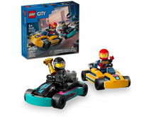 Load image into Gallery viewer, Lego City Go-Karts and Race Drivers 60400