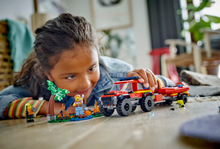 Load image into Gallery viewer, Lego City 4x4 Fire Truck with Rescue Boat 60412