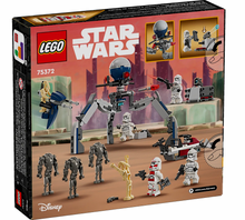 Load image into Gallery viewer, Lego Star Wars Clone TrooperTM &amp; Battle DroidTM Battle Pack 75372
