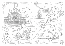Load image into Gallery viewer, Dino Gang Colouring & Activity Book