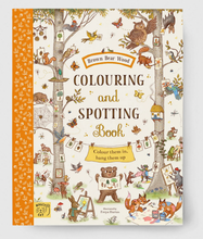 Load image into Gallery viewer, Brown Bear Wood Colouring & Spotting Book