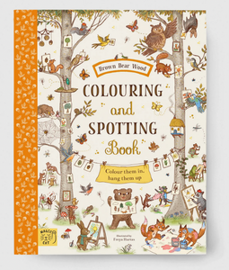 Brown Bear Wood Colouring & Spotting Book