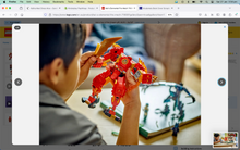 Load image into Gallery viewer, Lego Ninjago Kai's Elemental Fire Mech 71808