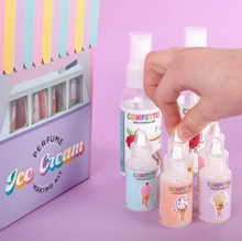 Load image into Gallery viewer, Confetti Blue Ice Cream Scented Perfume Making Kit