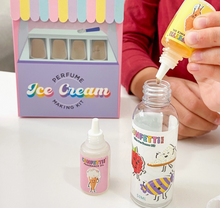 Load image into Gallery viewer, Confetti Blue Ice Cream Scented Perfume Making Kit