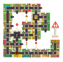 Load image into Gallery viewer, Djeco City Road Puzzle 24 Piece