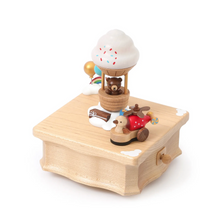 Load image into Gallery viewer, Wooderful Life Birthday Hot Air Balloon Music Box