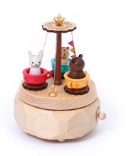 Load image into Gallery viewer, Wooderful Life Teacup Ride Music Box