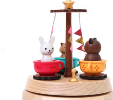 Load image into Gallery viewer, Wooderful Life Teacup Ride Music Box