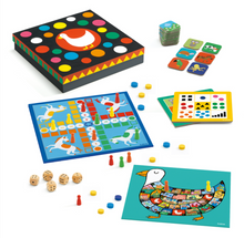 Load image into Gallery viewer, Djeco 12 Classic Board Games for 4 Years Up

