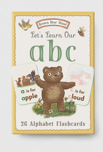 Load image into Gallery viewer, Brown Bear Wood: Let's Learn Our ABC's Flas Cards
