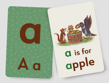 Load image into Gallery viewer, Brown Bear Wood: Let's Learn Our ABC's Flas Cards