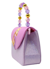 Load image into Gallery viewer, Pink Poppy Disney Rapunzel Print Handbag