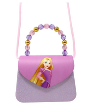 Load image into Gallery viewer, Pink Poppy Disney Rapunzel Print Handbag