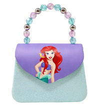 Load image into Gallery viewer, Pink Poppy Disney Ariel Print Handbag