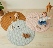 Load image into Gallery viewer, Jiggle & Giggle Quilted Playmat Bunny