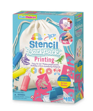 Load image into Gallery viewer, 4M KidzMaker Stencil Backpack Printing