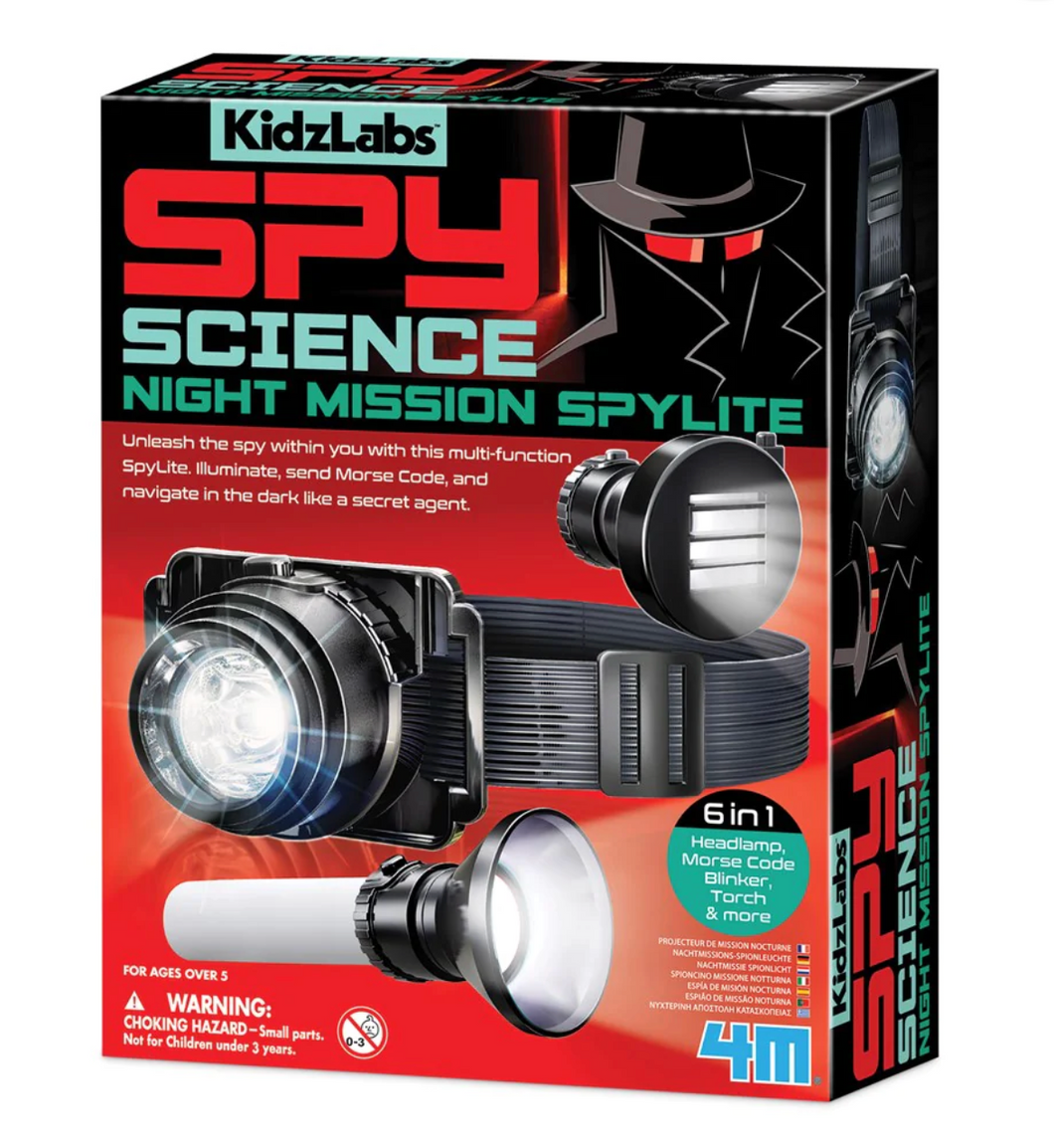 4M Kidzlabs Spy Science Night Mission