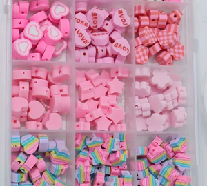 Pink Pink & More Pink 350 Piece Bead Set