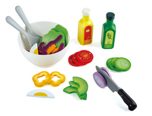 Load image into Gallery viewer, Hape Healthy Salad Playset