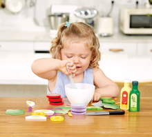 Load image into Gallery viewer, Hape Healthy Salad Playset