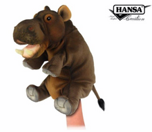 Load image into Gallery viewer, Hansa Hippo Puppet