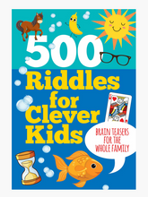 Load image into Gallery viewer, 500 Riddles for Clever Kids