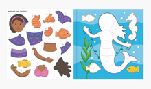 Load image into Gallery viewer, First Colour By Sticker Book Mermaids & More