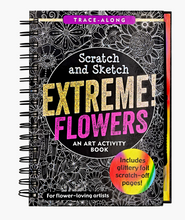 Load image into Gallery viewer, Scratch & Sketch Extreme Flowers