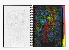 Load image into Gallery viewer, Scratch & Sketch Extreme Flowers