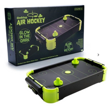 Load image into Gallery viewer, Glow in the Dark Table Air Hockey