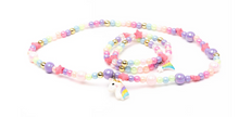 Load image into Gallery viewer, Great Pretenders Cheerfful Starry Unicorn Neclace & Bracelet Set