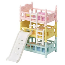 Load image into Gallery viewer, Sylvanian Families Triple Bunk Beds