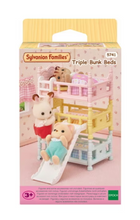 Load image into Gallery viewer, Sylvanian Families Triple Bunk Beds