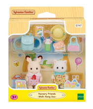 Load image into Gallery viewer, Sylvanian Families Nursery Friends Walk Along Duo