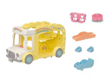 Load image into Gallery viewer, Sylvanian Families Rainbow Fun Nursery Bus