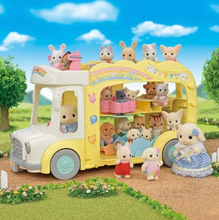 Load image into Gallery viewer, Sylvanian Families Rainbow Fun Nursery Bus