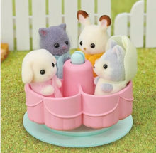 Load image into Gallery viewer, Sylvanian Families Rainbow Fun Nursery Bus