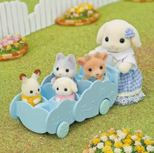 Load image into Gallery viewer, Sylvanian Families Rainbow Fun Nursery Bus