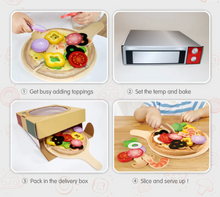 Load image into Gallery viewer, Hape Perfect Pizza Playset
