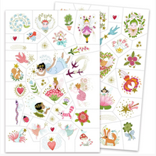 Load image into Gallery viewer, Djeco Fairy Friends Temporary Tattoos