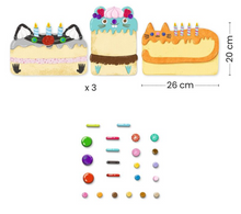 Load image into Gallery viewer, Djeco Cakes & Sweets Mosaic Kit