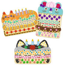 Load image into Gallery viewer, Djeco Cakes & Sweets Mosaic Kit